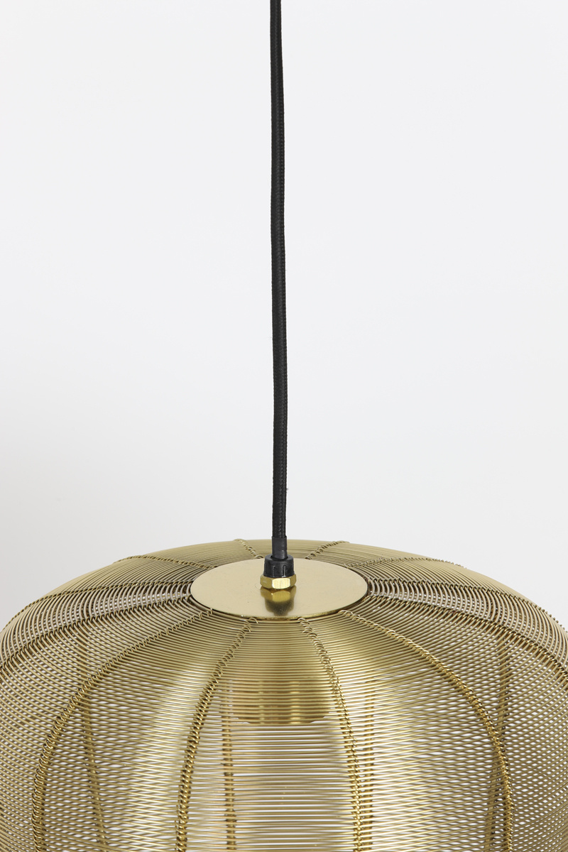 Light & Living - Hanglamp ADETA - Ø28x30cm - Goud