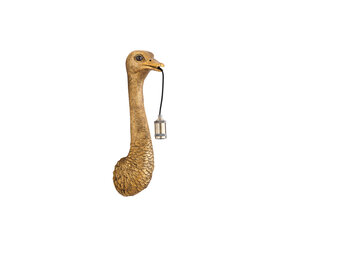 Light & Living - Wandlamp OSTRICH  - 18x15.5x57.5cm - Brons