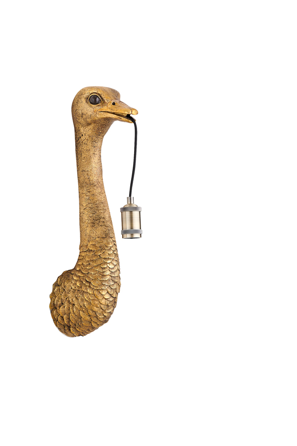 Light & Living - Wandlamp OSTRICH  - 18x15.5x57.5cm - Brons