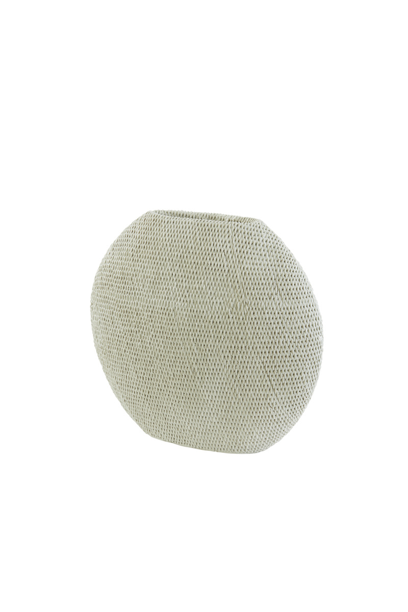 Light & Living - Vaas MASHABA - 40.5x14.5x36.5cm - Bruin