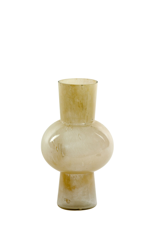 Light & Living - Vaas HALLEY - Ø18x28.5cm - Bruin