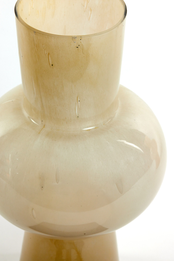 Light & Living - Vaas HALLEY - Ø18x28.5cm - Bruin