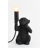 Light & Living - Tafellamp MONKEY - 13x12.5x23.5cm - Zwart