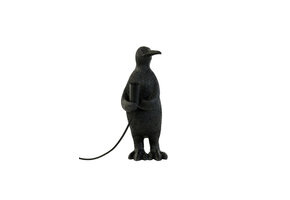 Light & Living - Tafellamp PENGUIN - 16x13x34cm - Zwart