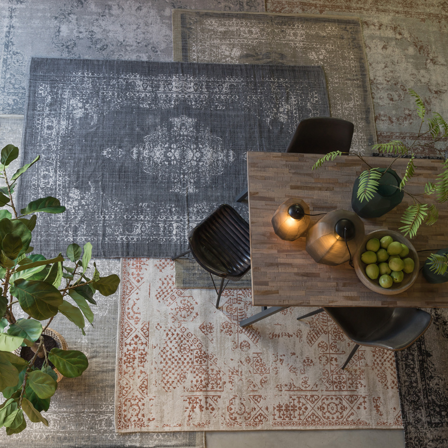 Light & Living - Vaas PACENGO - Ø33x32cm - Bruin