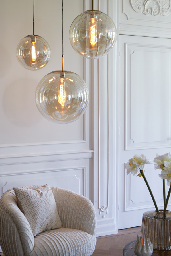 Light & Living - Hanglamp MEDINA - Ø30x30cm - Goud