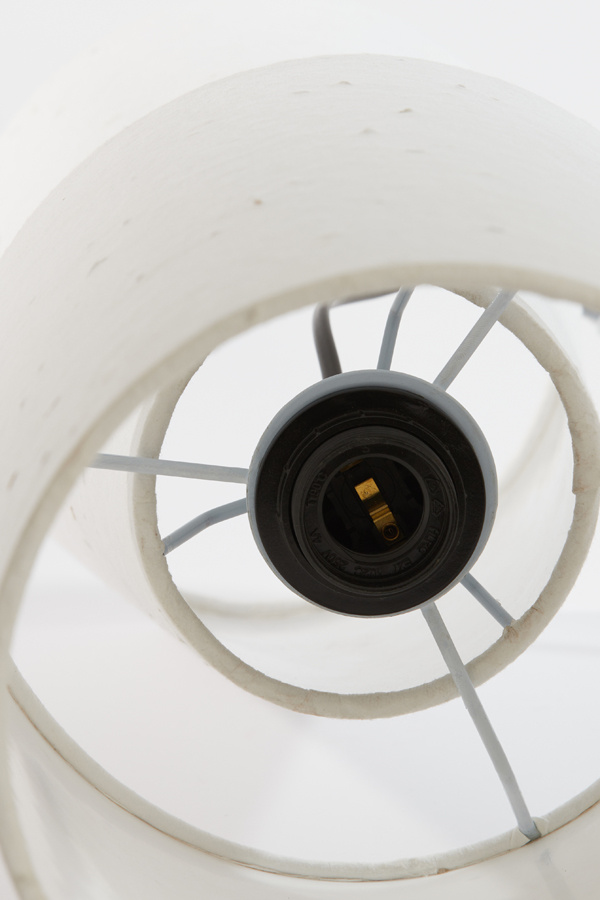 Light & Living - Tafellamp RAENI - Ø20x57.5cm - Wit