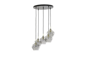 Light & Living - Hanglamp RAKEL - Ø61x66cm - Brons