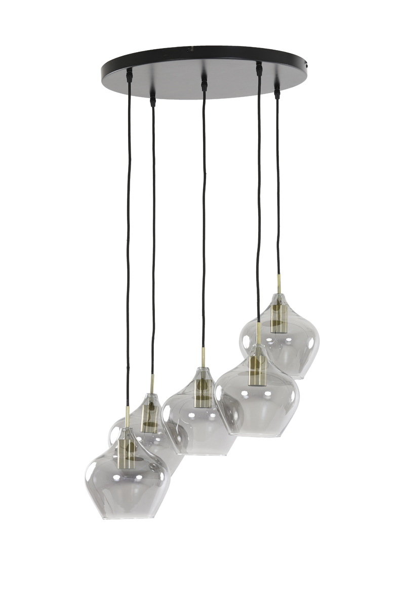 Light & Living - Hanglamp RAKEL - Ø61x66cm - Brons