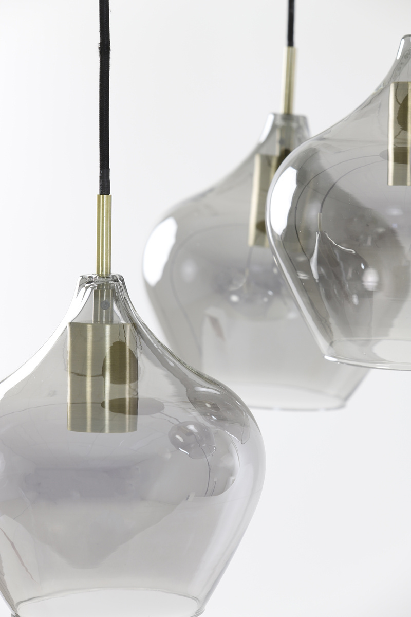 Light & Living - Hanglamp RAKEL - Ø61x66cm - Brons