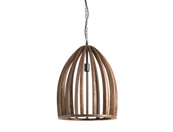 Light & Living - Hanglamp HARANKA - Ø47x56cm - Bruin