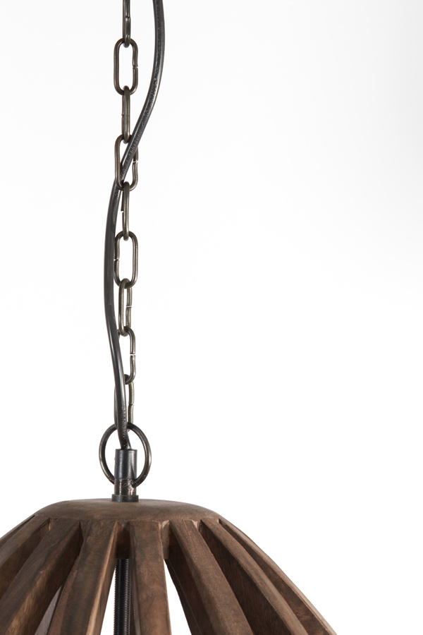 Light & Living - Hanglamp HARANKA - Ø47x56cm - Bruin