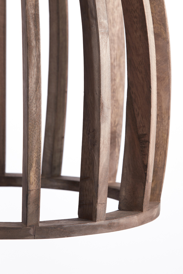 Light & Living - Hanglamp HARANKA - Ø47x56cm - Bruin