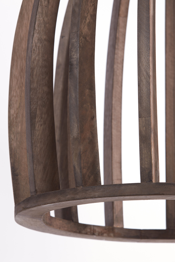 Light & Living - Hanglamp HARANKA - Ø47x56cm - Bruin