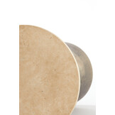 Light & Living - Bijzettafel YNEZ - Ø29x43cm - Bruin