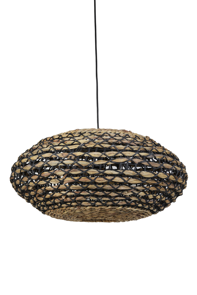 Light & Living - Hanglamp TRIPOLI - Ø60x29.5cm - Zwart
