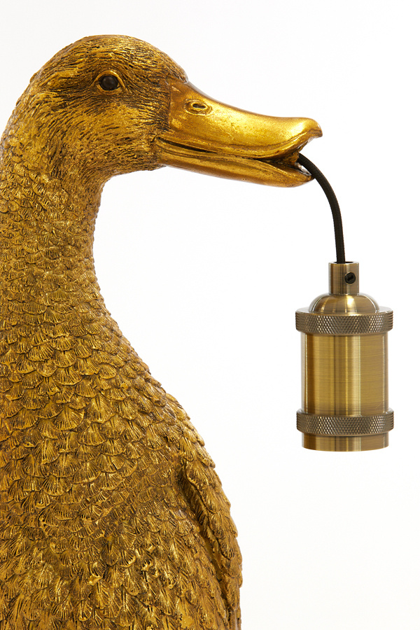 Light & Living - Tafellamp DUCK  - 32x31x65cm - Brons