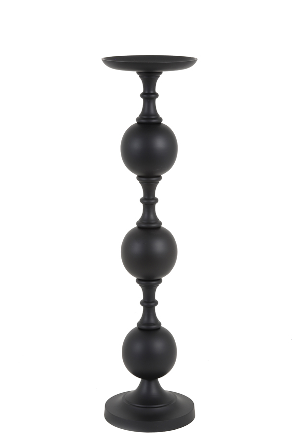 Light & Living - Kandelaar LESANE - Ø17x67cm - Zwart