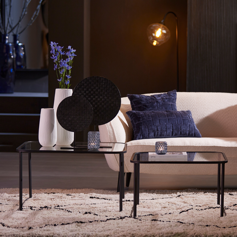 Light & Living - Ornament PERSEGI - 36x7.5x51.5 - Zwart