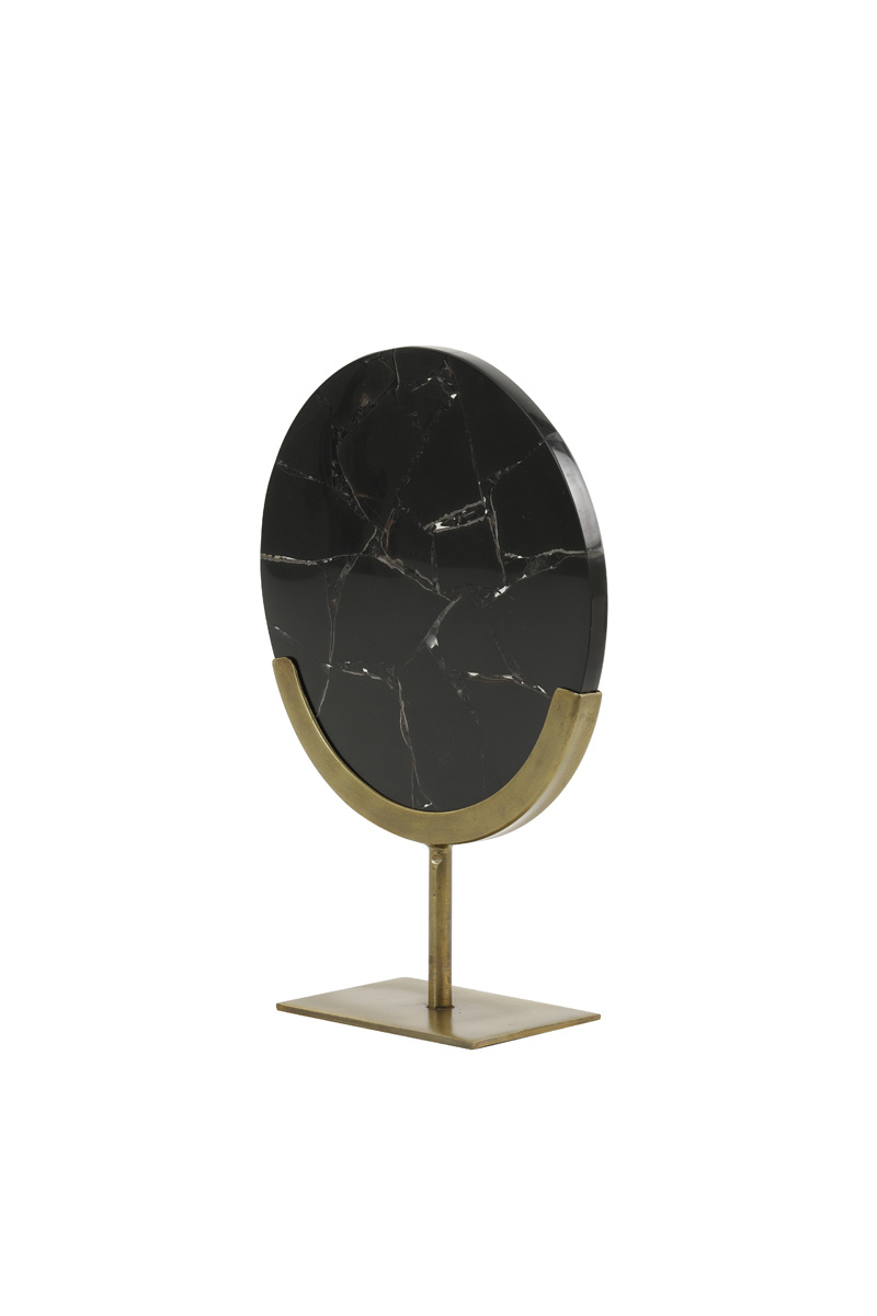 Light & Living - Ornament GOUYA - 25x10x35cm - Zwart