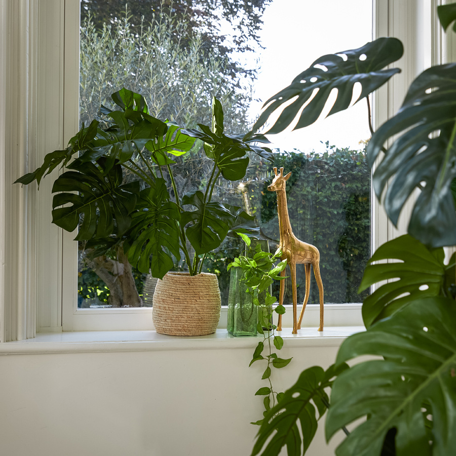 Light & Living - Ornament GIRAFFE - 28x11x63 - Goud