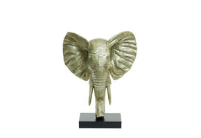 Light & Living - Ornament ELEPHANT - 38.5x19.5x49cm - Goud