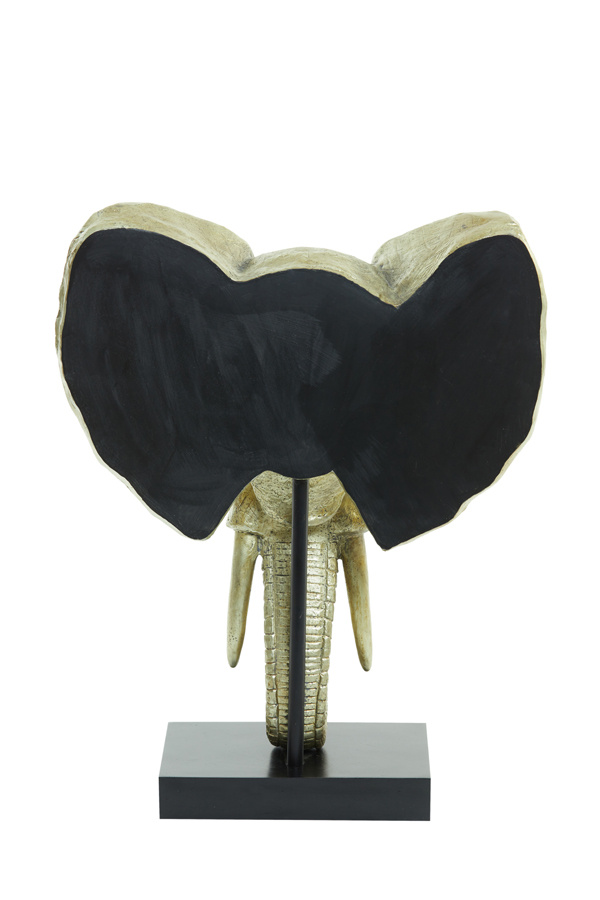 Light & Living - Ornament ELEPHANT - 38.5x19.5x49cm - Goud