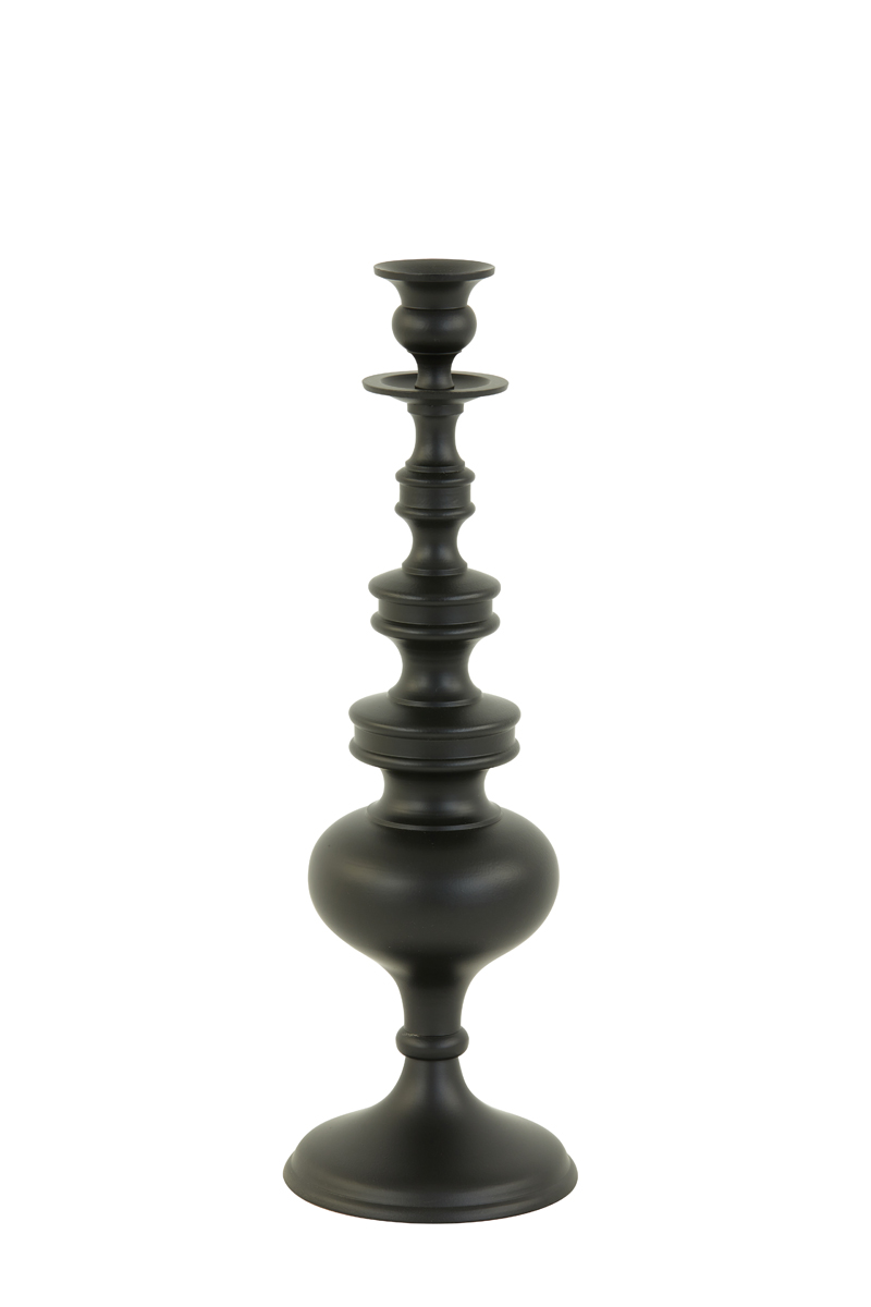 Light & Living - Kandelaar LIZET - Ø13x42cm - Zwart