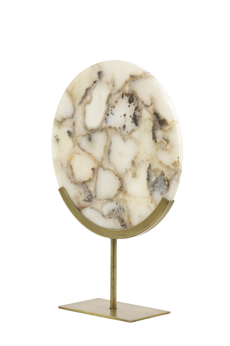 Light & Living - Ornament GOUYA - 35x12x50cm - Wit