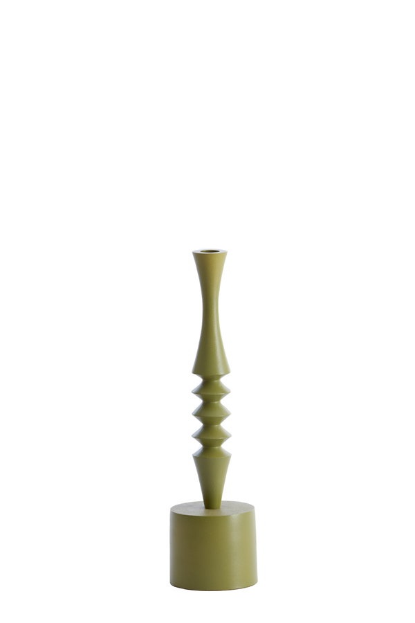 Light & Living - Kandelaar MISTRY - Ø10x35cm - Groen