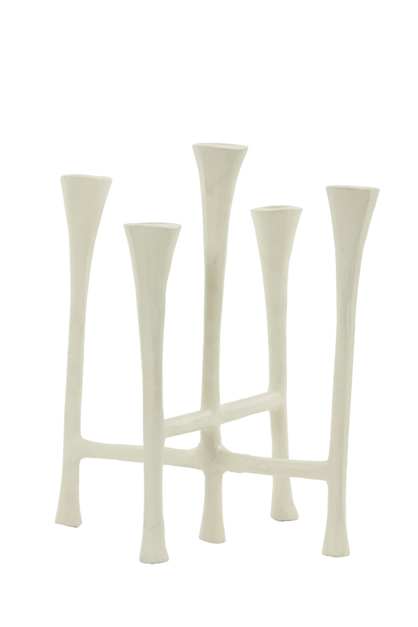 Light & Living - Kandelaar OLIVIER - 25.5x21.5x28cm - Wit