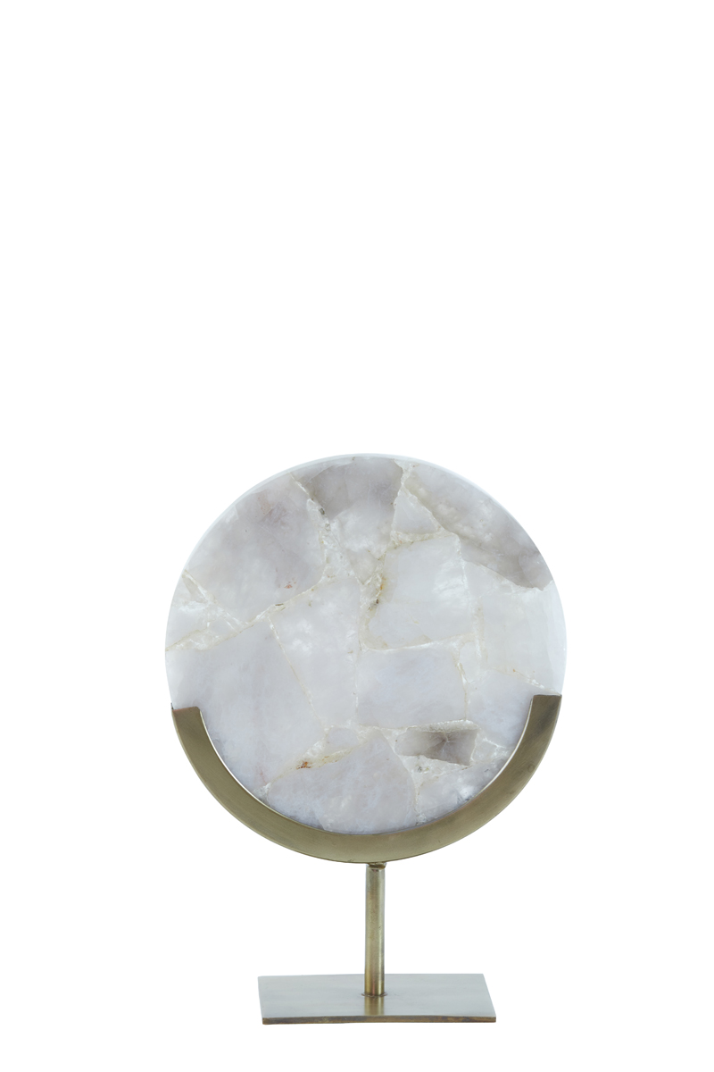 Light & Living - Ornament GOUYA - 25x10x35cm - Grijs