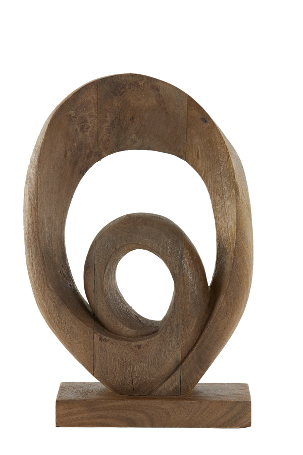 Light & Living - Ornament RANDA - 30x9x46cm - Bruin