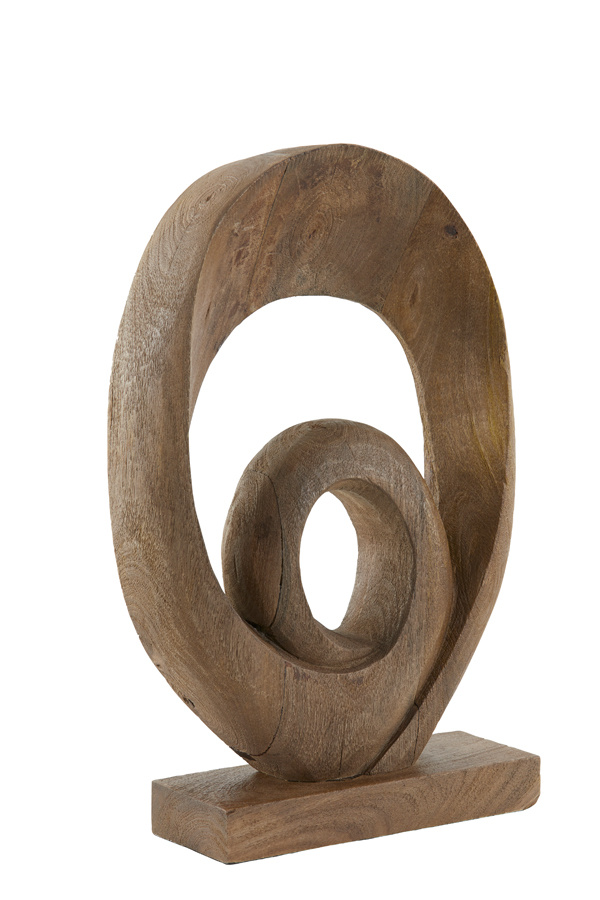 Light & Living - Ornament RANDA - 30x9x46cm - Bruin