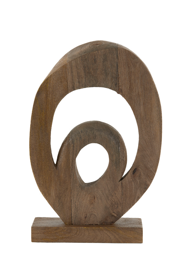 Light & Living - Ornament RANDA - 30x9x46cm - Bruin