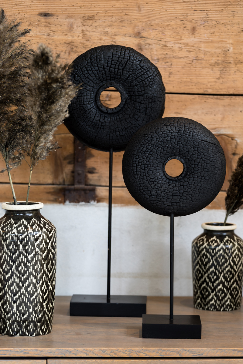 Light & Living - Ornament OLUMI - 28x10.5x65.5cm - Zwart