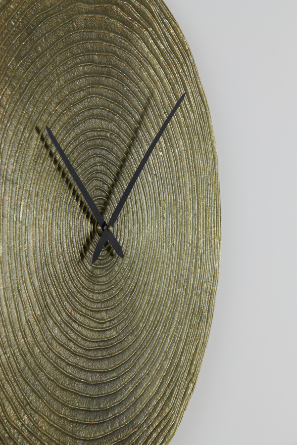 Light & Living - Klok CERVINO - 58x2x58cm - Brons