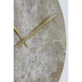 Light & Living - Klok MORENO - 43x2x43cm - Bruin