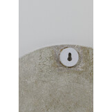 Light & Living - Klok MORENO - 43x2x43cm - Bruin