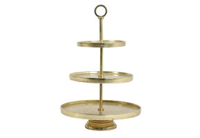 Light & Living - Etagere LUTEK - Ø32x48cm - Goud