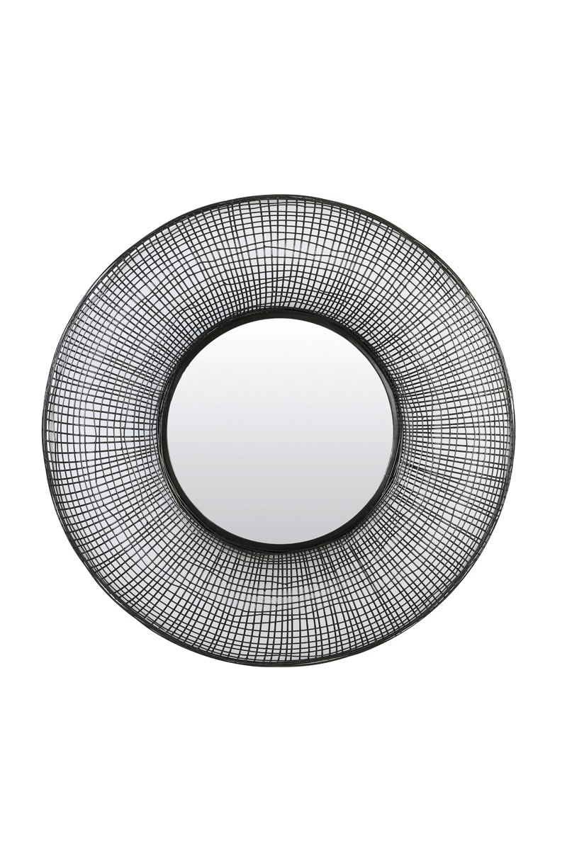 Light & Living - Spiegel SAMAT - 78x12x78cm - Zwart