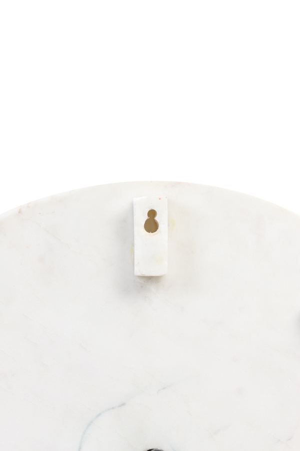 Light & Living - Klok MORENO - 43x2x43cm - Wit