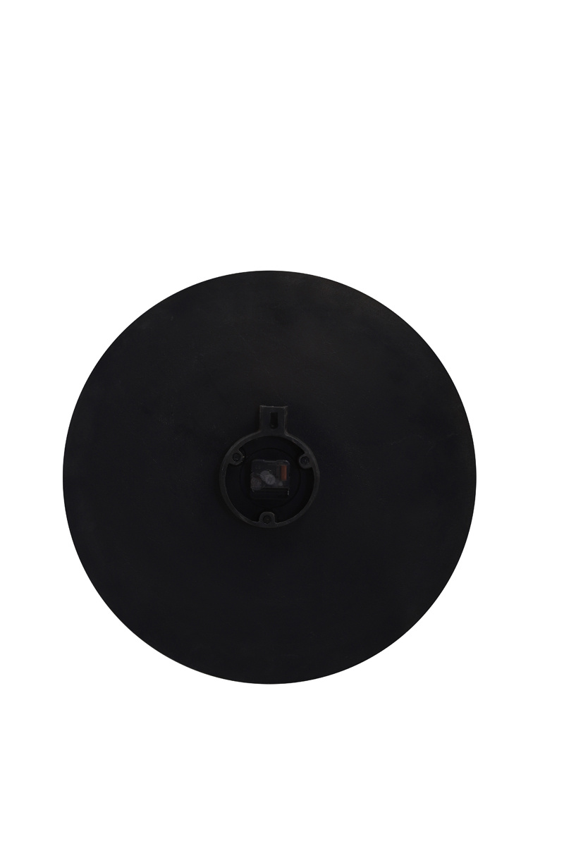 Light & Living - Klok LICOLA - 59x2x59cm - Zwart