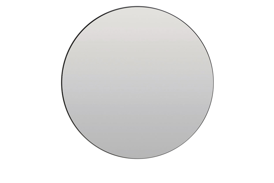 Light & Living - Spiegel ESPEJO - 96x1.5x96cm - Zwart