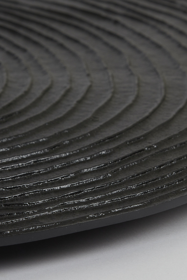 Light & Living - Klok CERVINO - 58x2x58cm - Zwart