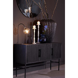 Light & Living - Spiegel ESPEJO - 116x1.5x116cm - Zwart