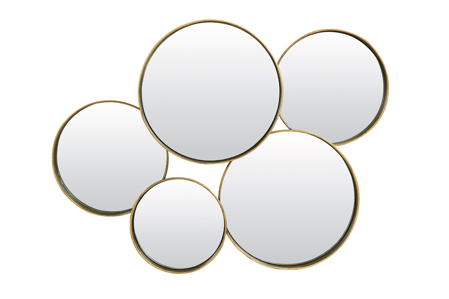 Light & Living - Spiegel SIANNA - 76x11x60cm - Goud