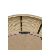 Light & Living - Spiegel PIEDRE - 71x4.5x71cm - Bruin