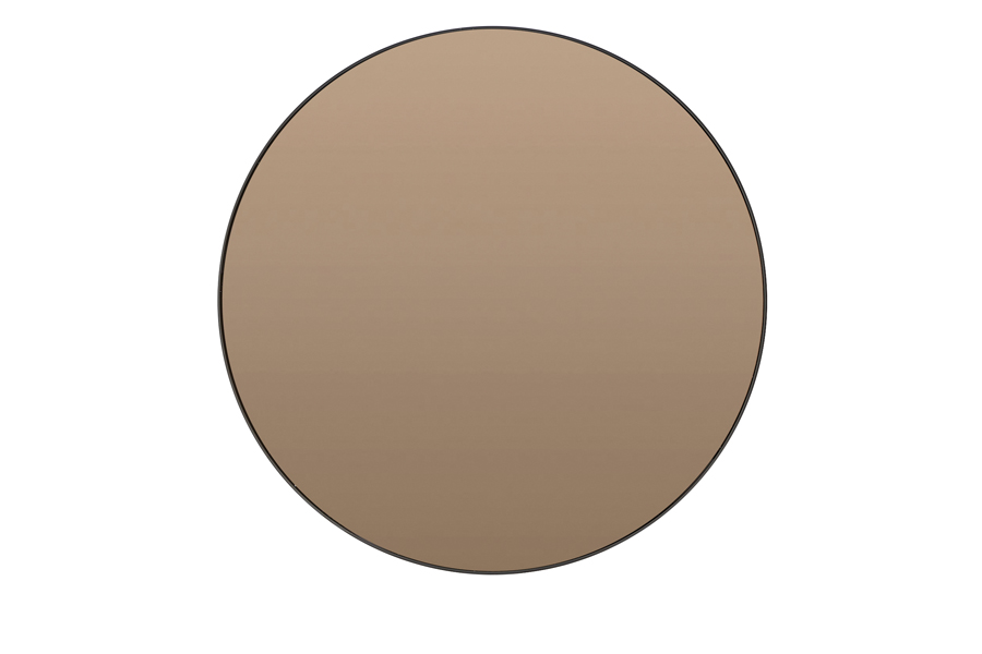 Light & Living - Spiegel ESPEJO - 96x1.5x96cm - Zwart