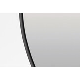 Light & Living - Spiegel ESPEJO - 70x1.5x70cm - Zwart